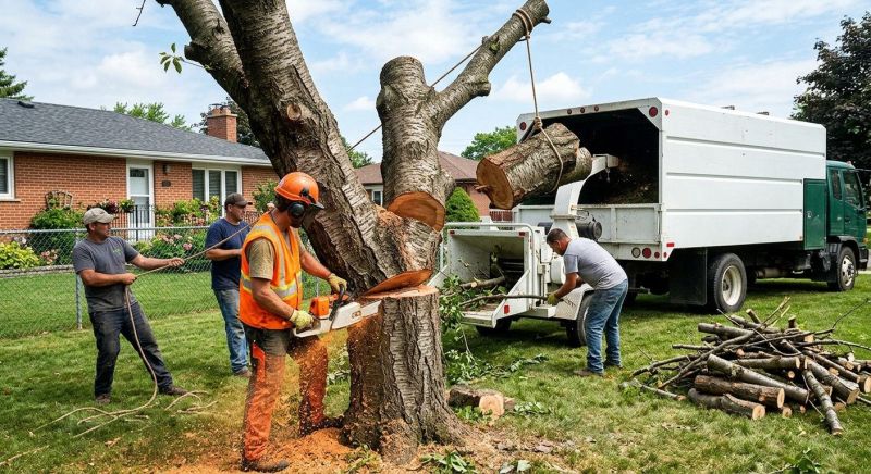 Maple Tree Removal in Bucks County, PA