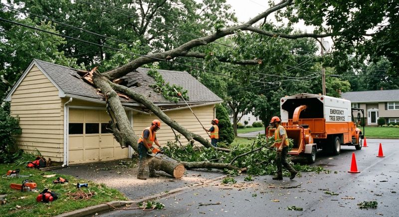 Emergency Tree Removal in Montgomery County, PA