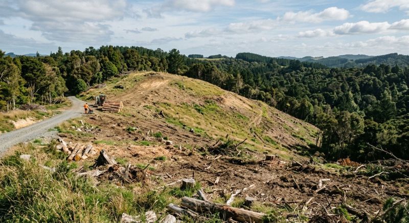 Pine Tree Clearing in Marietta, GA