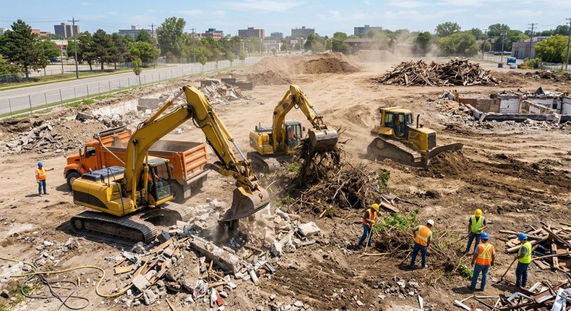 Site Clearing Service in Marietta, GA