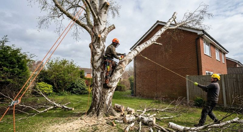 Spruce Tree Removal in Montgomery County, PA